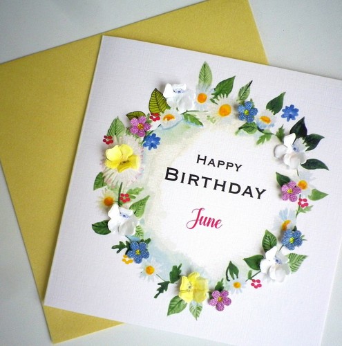 Personalised birthday card. ANY Age / RECIPIENT / Friend, Mum, Grandma, etc - Picture 5 of 8