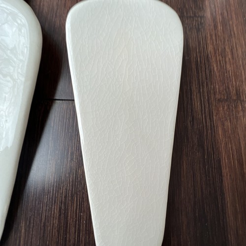 2 Servidores de Pasteles de Cerámica Vintage Hoja de Oro Diseño Floral Amapola 9.5" - Imagen 14 de 16