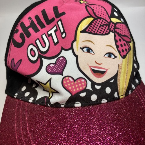 JoJo Siwa Chill Out Nickolodeon Pink Black Kids Girls Snapback Hat Cap - 第 5/10 張圖片