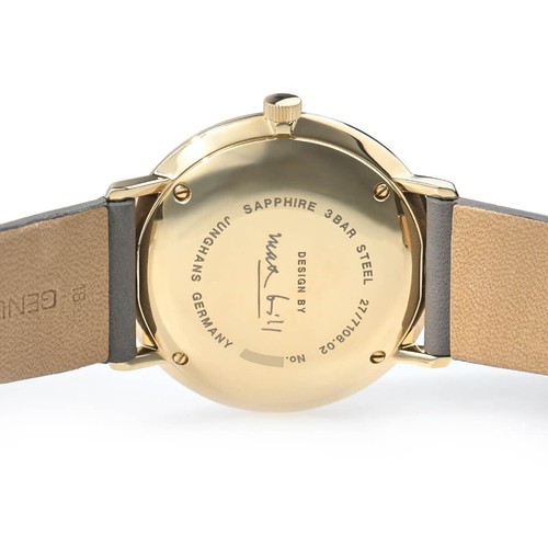 Junghans Max Bill Kleine Automatic 027/7108.02 Sapphire Unisex Watch 34mm NEW - Picture 7 of 12