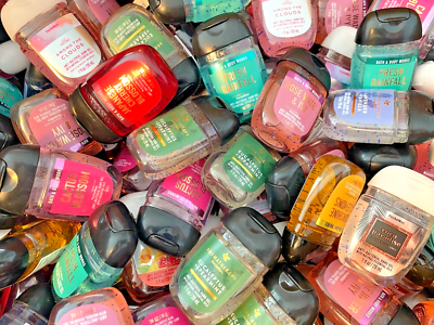 LOT OF 12 MIXED BATH & BODY WORKS POCKETBAC SANITIZER NO