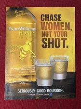Evan Williams Honey Bourbon Chase Women 2015 Print Ad   - Great To Frame!