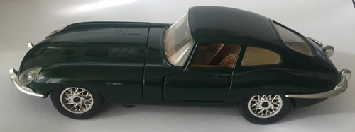 Majorette Cars Jaguar E Type 1/24 4102 British Racing Green VNM No Box - Picture 3 of 9
