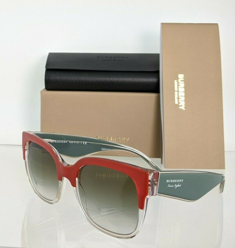 Brand New Authentic Burberry BE 4271 Sunglasses 3734/8E Two Toned Frame 56mm Ograniczona ilość, niska cena