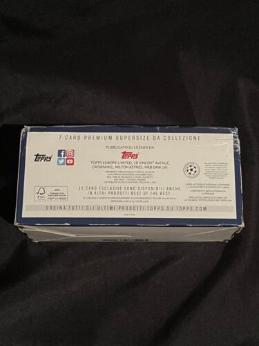 2020-21 Topps UEFA CHAMPIONS LEAGUE Best of the Best Box 24 Sealed Packs - Picture 2 of 3