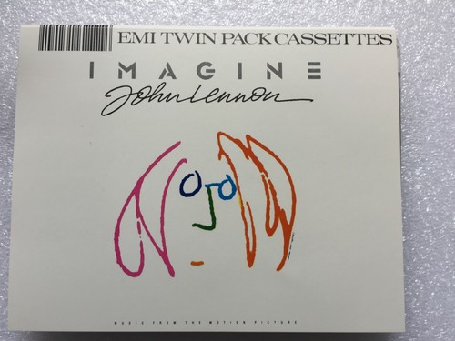 Imagine ~ The Movie ~ by The Beatles/JOHN LENNON Twin Cassette Tape pack Excell - Picture 3 of 3
