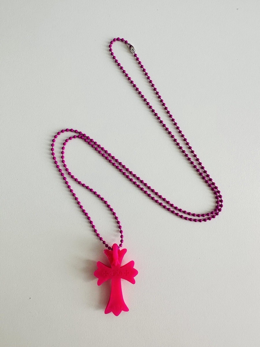 Chrome Hearts Tokyo 20th Anniversary Pink Cross Rubber Chrome Hearts Tokyo 20th Anniversary Pink Cross Rubber