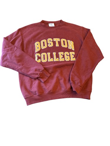 Champion Eco Boston College bestickt weinrot Sweatshirt Herren Medium