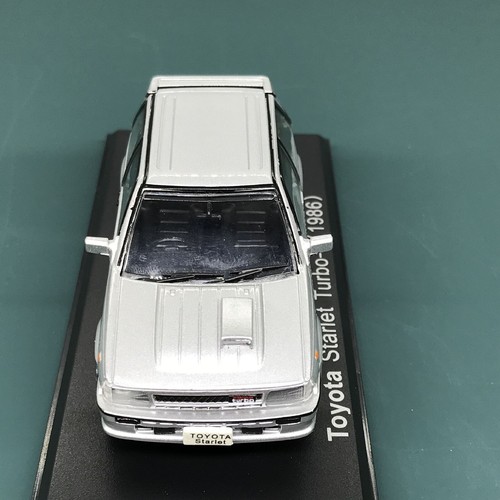 Mini Car Toyota Starlet Turbo S 1986 1/43 Scale Box Display Diecast vol 187 - Picture 7 of 14