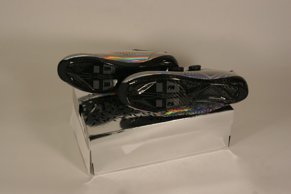 Supacaz Kazze Carbon Road Cycling Shoes Hologram EU 43 or US 9.5