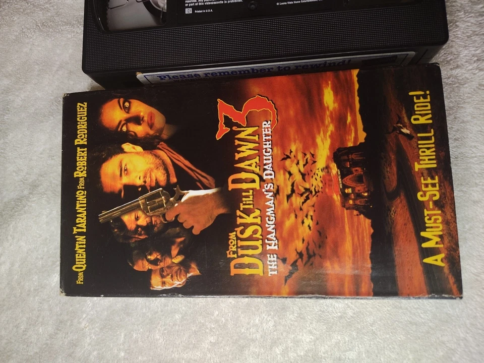 Dusk To Dawn 3: The Hangman’s Daughter VHS Blockbuster Video Rental Movie - Image 2 of 4