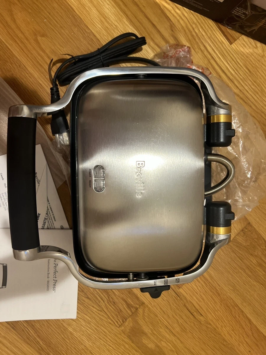 Breville perfect top panini press