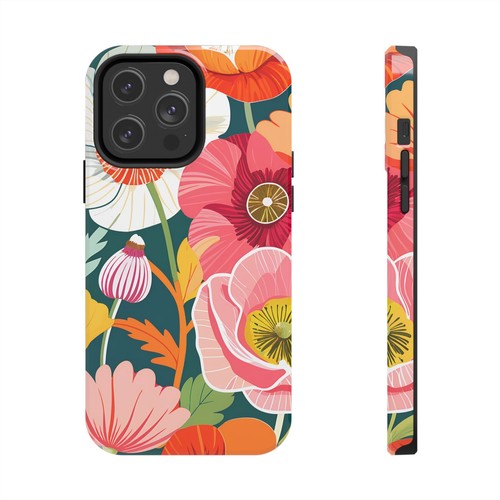 Pop Wild Flower Tough Phone Cases for iPhone 7-16 and Samsung S21-S24 - Picture 40 of 108