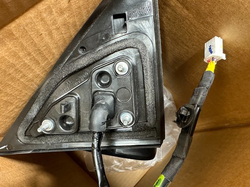 2014-2016 TOYOTA HIGHLANDER LEFT DRIVER LH EXTERIOR REAR VIEW HEATED MIRROR OEM - Picture 7 of 8