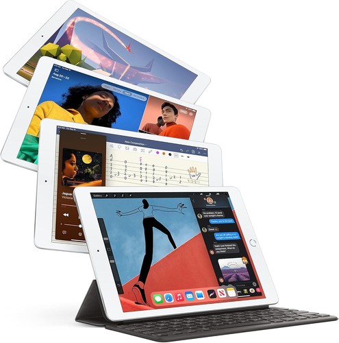 2020 Apple iPad 8 10.2" Display 32GB Storage WiFi + Cellular MYN32LL/A - Afbeelding 3 van 5