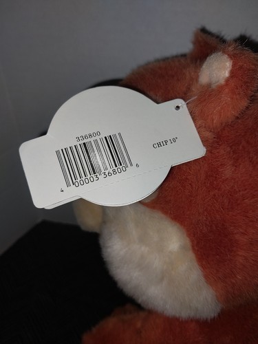 Vintage Disney Chip w/ Acorn Nut Plush 10” w/ Tags Disneyland Resort - Picture 5 of 5