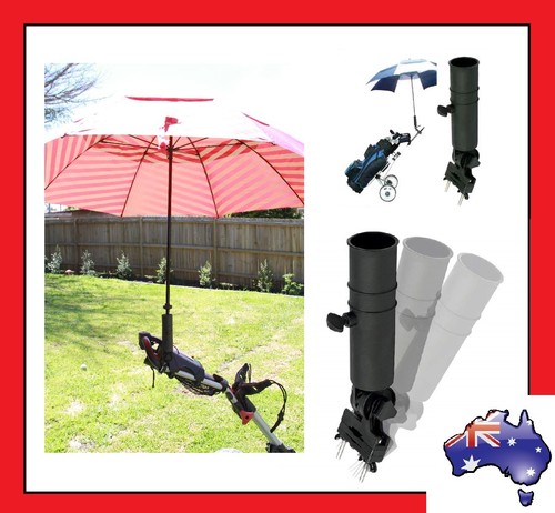 UNIVERSAL GOLF UMBRELLA HOLDER FOR BUGGY CART / BABY PRAM / WHEELCHAIR CLICGEAR - Picture 6 of 6