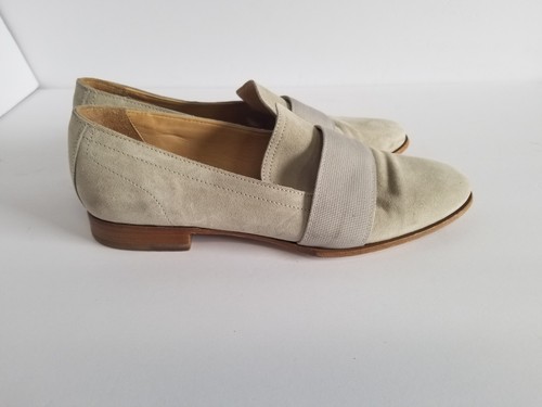 Rag & Bone Amber Loafer In Off White Suede Women's Size 39 US 9 - Picture 2 of 12