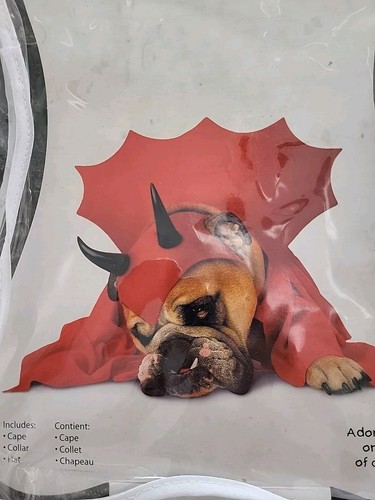 ZELDA WISDOM DEVIL DOG PET COSTUME There's A Little Devil In All Of Us. - Picture 6 of 6