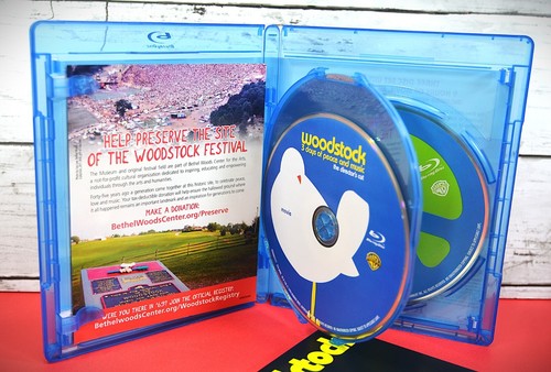WOODSTOCK 3 Days of Peace & Music DIRECTOR CUT 1969 Concert 3 (NM) BLU-RAY Box - Imagen 4 de 7