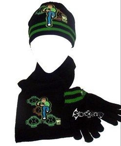Ben 10 hat scarf and gloves Clearance