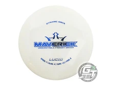 NEW Dynamic Discs Lucid Maverick 176g White Blue Foil Distance Driver Golf Disc