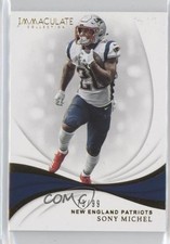 2019 Panini Immaculate /99 Sony Michel #63