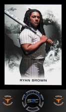 Ryan Brown - 2024 Leaf Lone Star Women's Softball White Card# 16