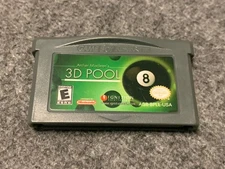 Archer Maclean’s 3D Pool (Game Boy Advance, 2002) GBA Tested & Working