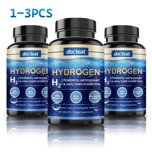 1-3 Stück Wasserstofftabletten für Trinkwasser - reines Magnesium, molekularer Wasserstoff