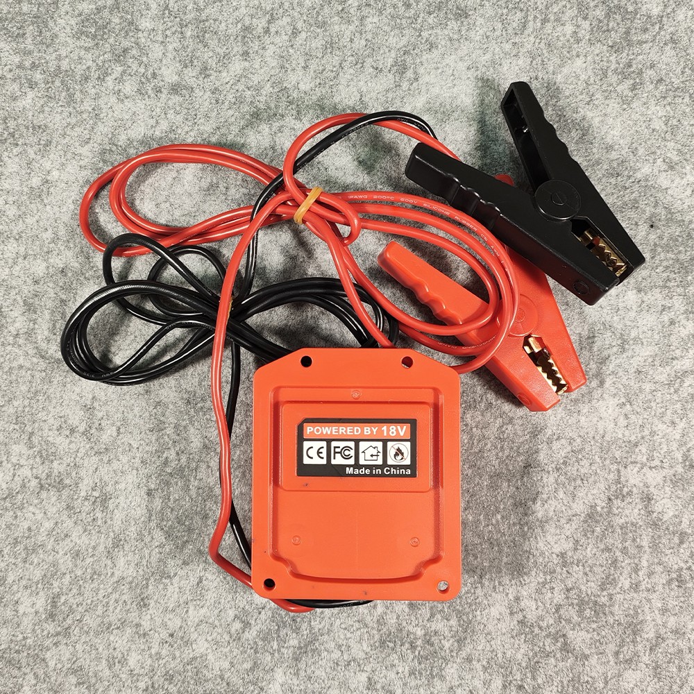Power Battery Jumper Starter Jump Kit 8 AWG Auto Booster Cable for Milwaukee M18