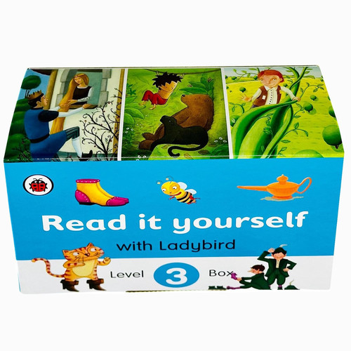 Ladybird Read It Yourself Tuck Box Level 3 8 Bücher Box Set (Die Elfen und die S