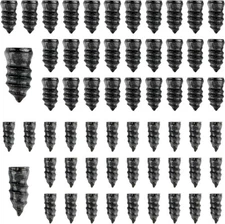 60Pcs Tire Repair Rubber Nail with Screwdriver, Tire Plug Repair Kit, User-Frien