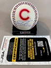 CHICAGO CUBS- EDWARD CABRERA AUTOGRAPH MLB TEAM LOGO BASEBALL JSA CL60708
