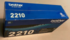 Neu Original Toner TN-2210 TN2210 schwarz black. Originalkarton, Folie geöffnet