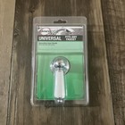Universal Decorative Lever Handle Chrome & White Danco #46010 New