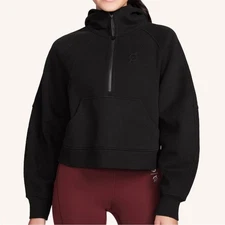 LULULEMON X PELOTON Scuba Oversized Half Zip Hoodie Black M/L New