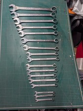 17x Britool AF combination spanners 3/8" - 1-1/4" Imperial SAE RJ series UK made