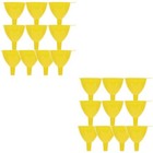  20 stücke Kleines Trichter Labor kunststoff liquiden trichter lable ätherisch