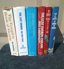 Lot 6 Fred Saberhagen Swords Novels All HC Complete Book Lost READING SET