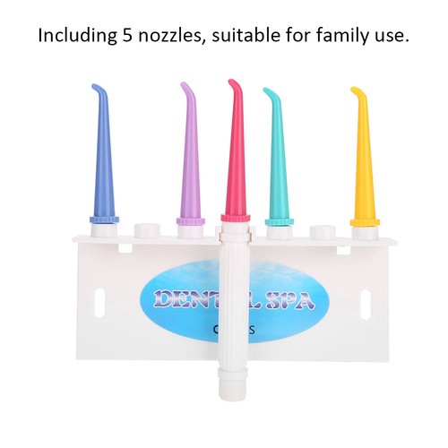 Juego de limpiador de dientes irrigador oral de hilo dental SPA para uso doméstico DM5 - Imagen 6 de 10