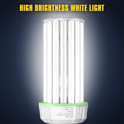 LED Corn Light Bulb 200Watt E39 Mogul Base Commercial Street Warehouse Lighting - Picture 5 of 12