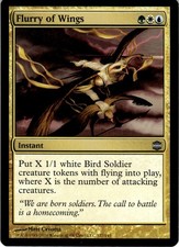 2009 Alara Reborn Flurry of Wings #127 Light Play
