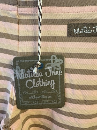 Matilda Jane Taffy Pull Ruffle Leggings Girls Size 4 Happy And Free New In Bag - Picture 4 of 9