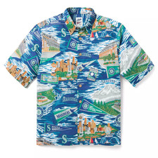 Seattle Mariners Hawaiian Shirt, Casual Shirt For Men