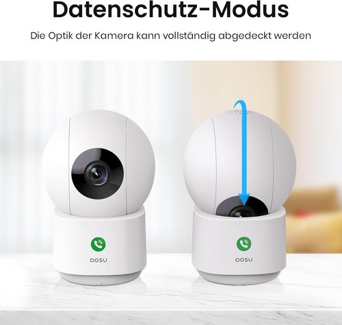 Nachtsicht-Kamera mit 360°-Drehung | Alexa-kompatibel | Bewegungsalarm - Bild 6 von 7