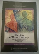 The Great Courses Story of Human Language DVD Set + Guidebook John McWhorter
