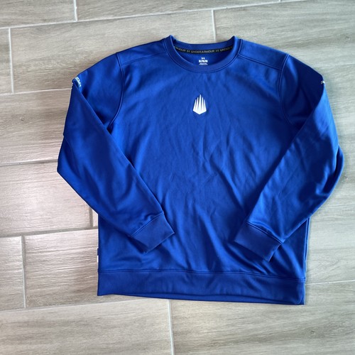 IMG | Under Armour Pullover Sweatshirt | Royal Blue | XL - Picture 9 of 11