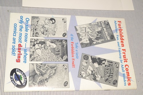 1992 VINTAGE FIGHTING FEM CLASSICS #1 UNDERGROUND COMIC BOOK Mature - Picture 4 of 5