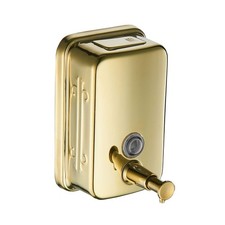 Matte 304 Stainless Steel Soap Dispenser, Commercial Soap Dispenser Wall Moun...